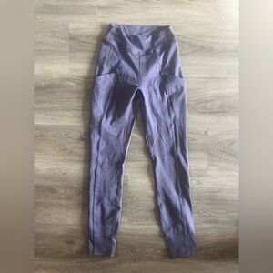 LULULEMON womens purple leggings - SIZE 2